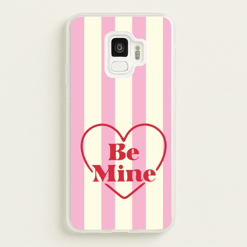 Be Mine Stripey Phone Case