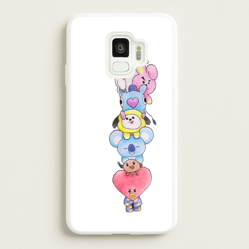 K-Pop Band BT21 Drawing Phone Case