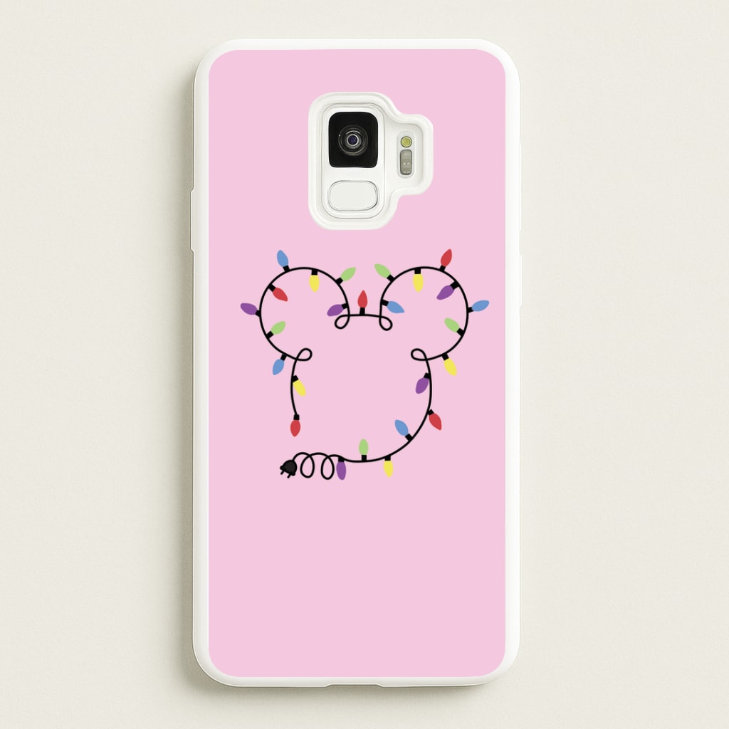 Mouse Christmas Lights Christmas Phone Case