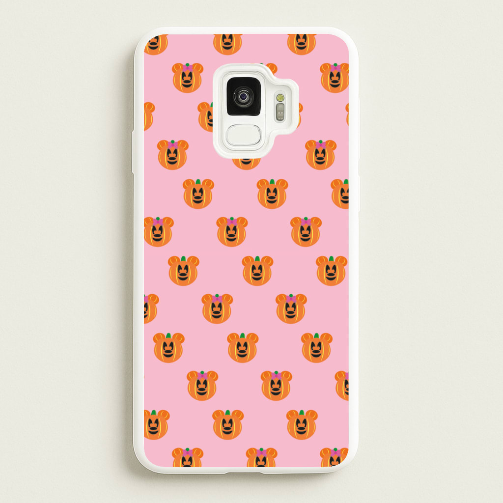 Female Mouse Pumpkin Pattern Halloween Phone Case