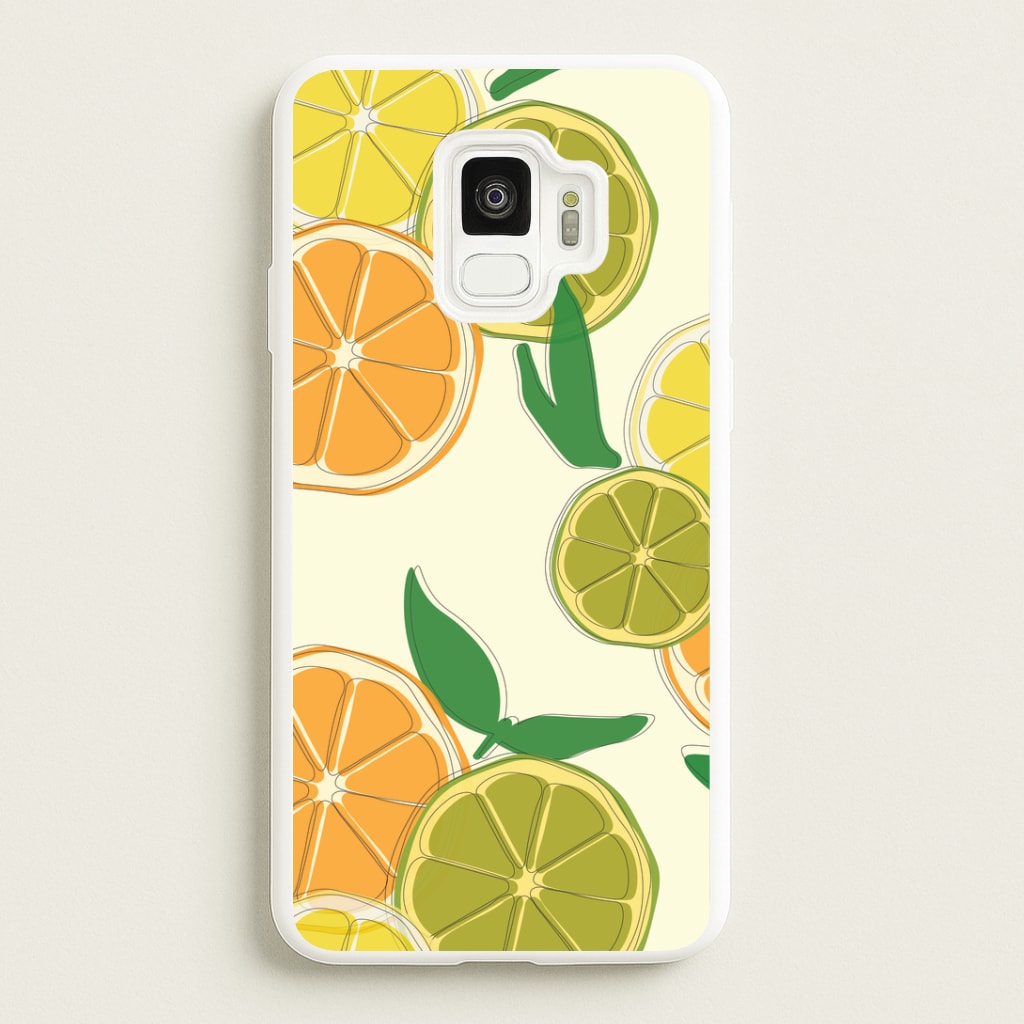 Oranges, Leomns And Limes - Fruit Patterns Phone Case