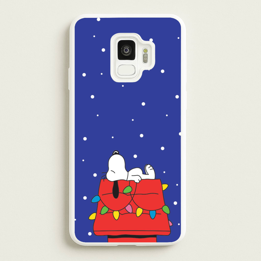 Cartoon Beagle Fairylights Phone Case