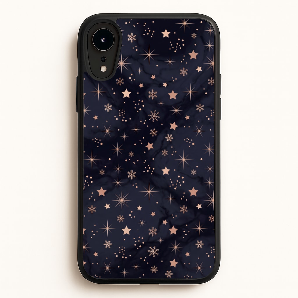 Midnight Frost Stars Phone Case
