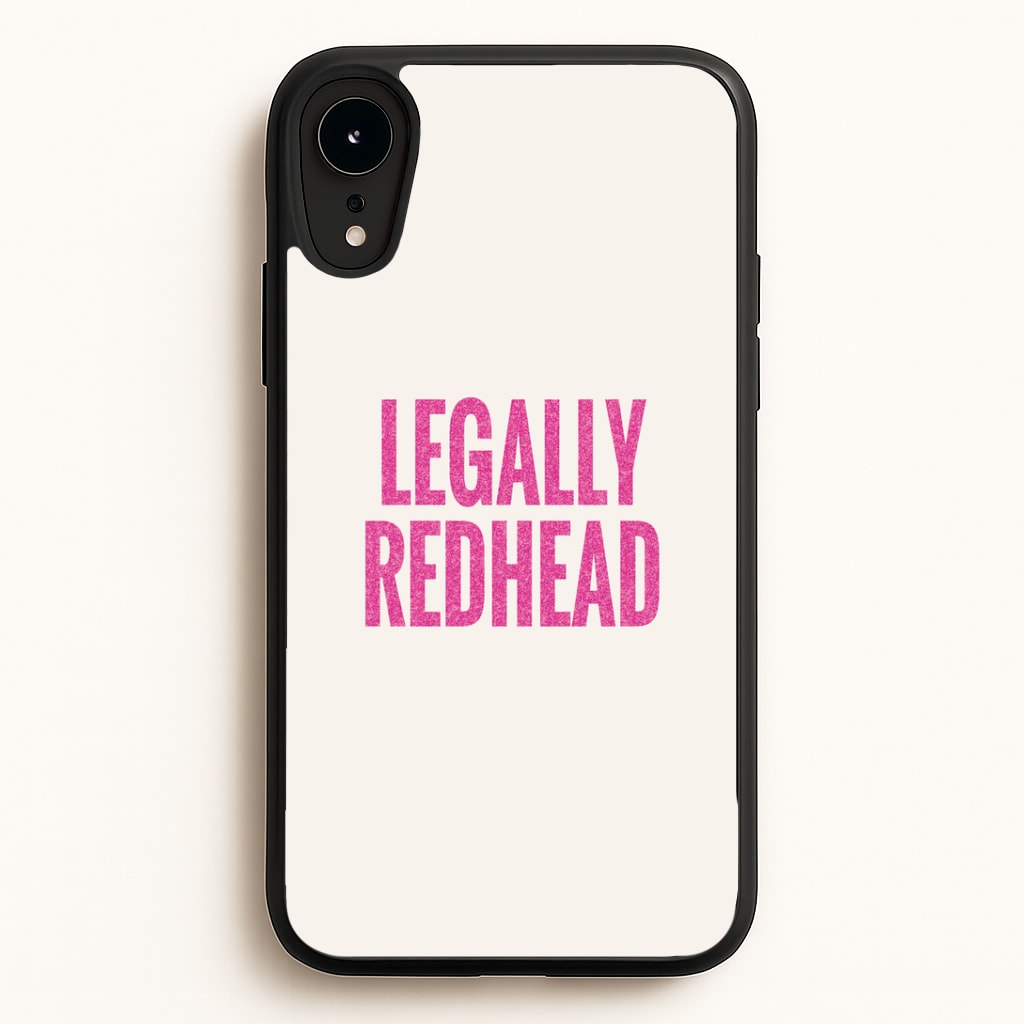 Legally Redhead Phone Case