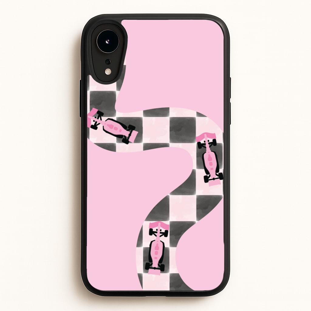 Checkered Track Phone Case