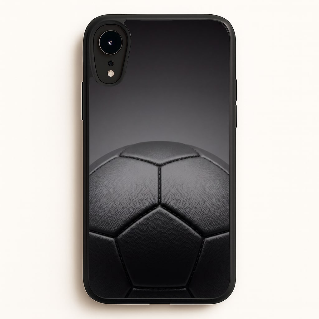 Black Football Phone Case