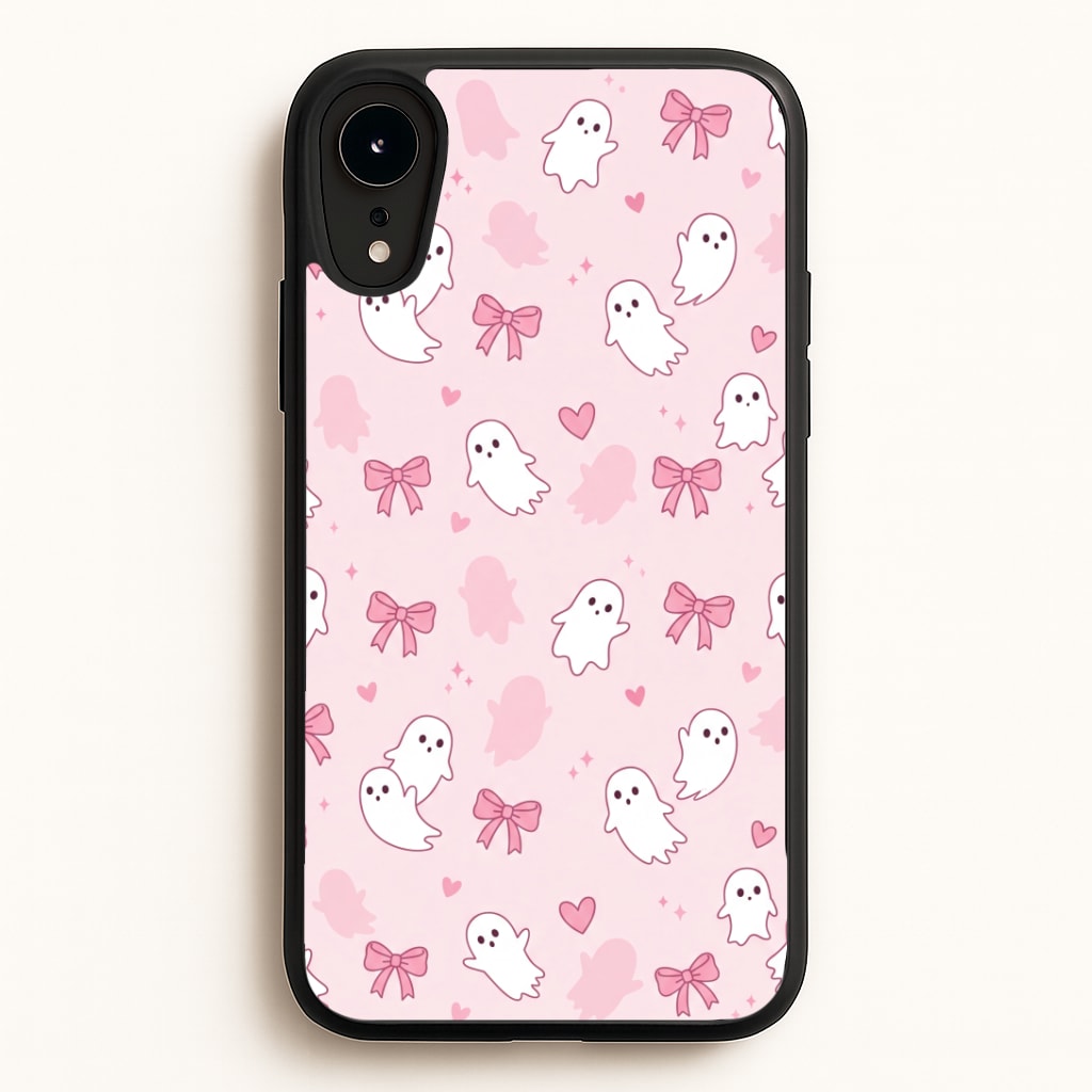 Pink Ghosts And Bows Phone Case