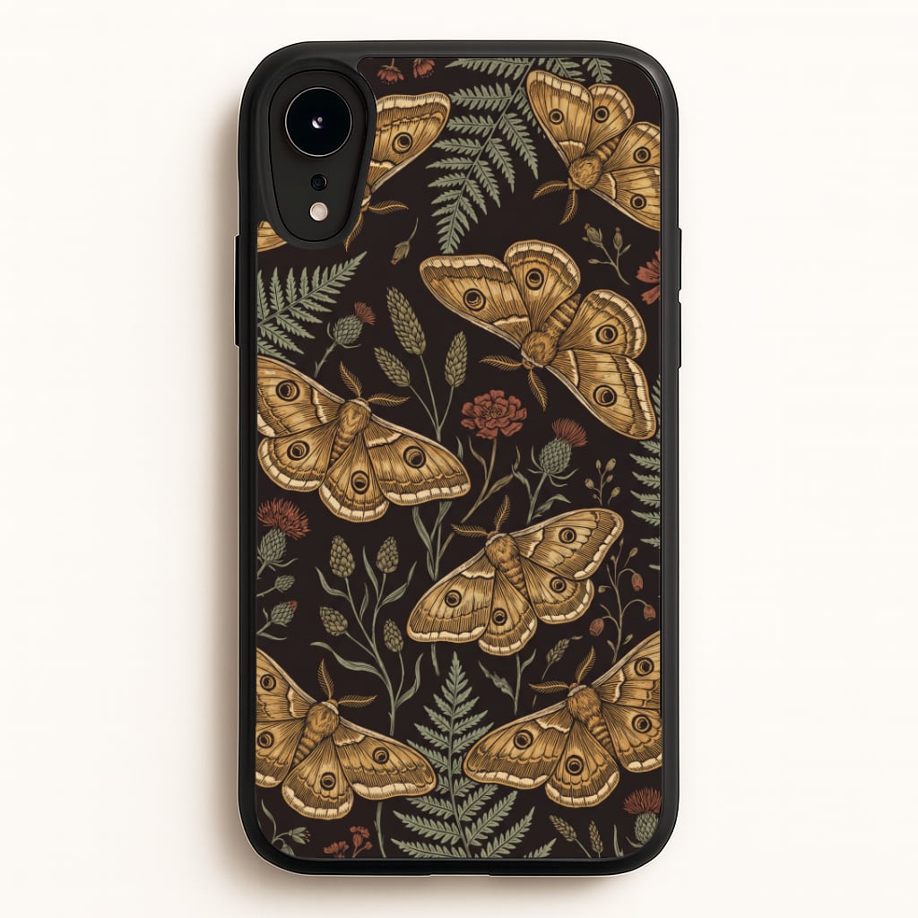 Moth And Moonlight Phone Case