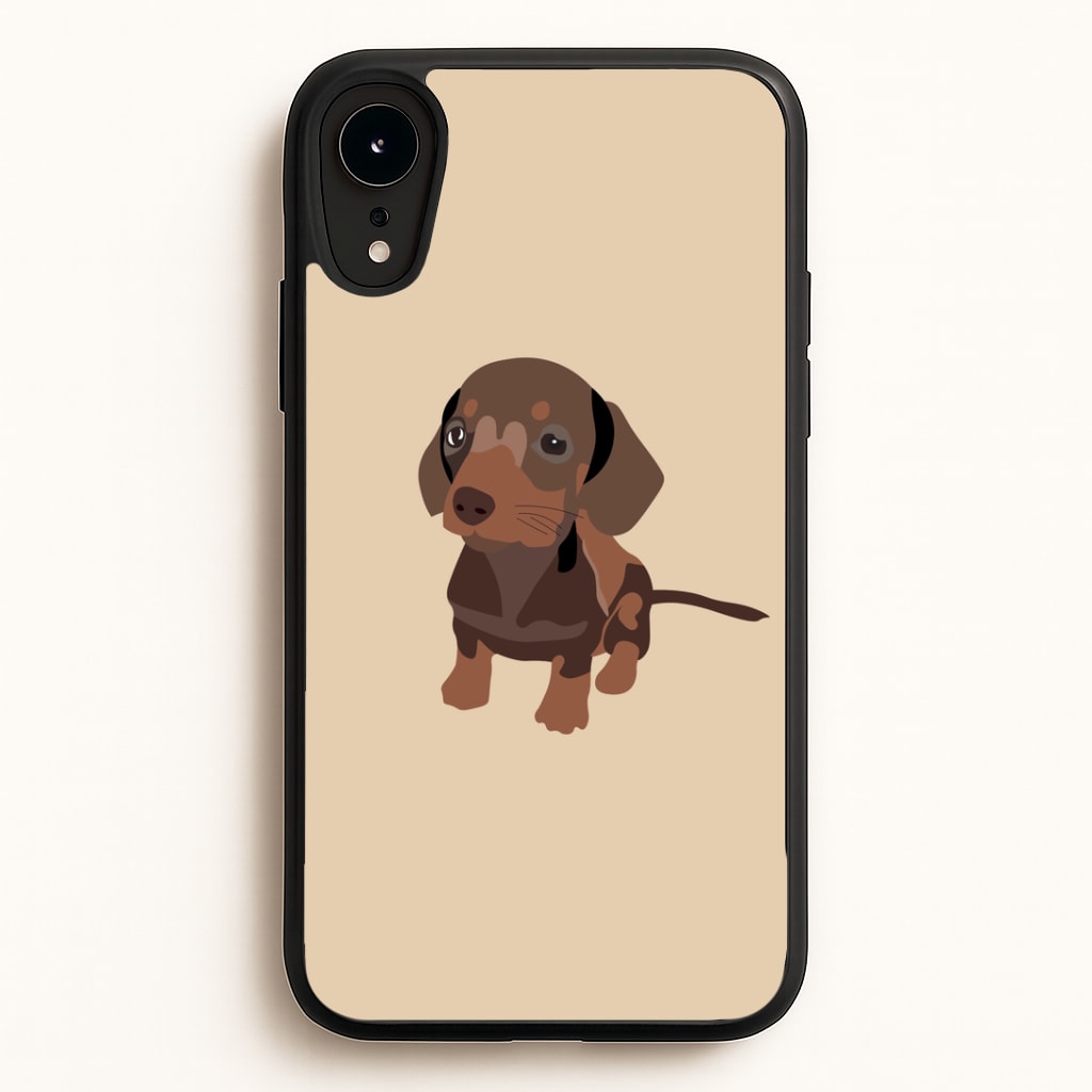 Brown - Dachshunds Phone Case