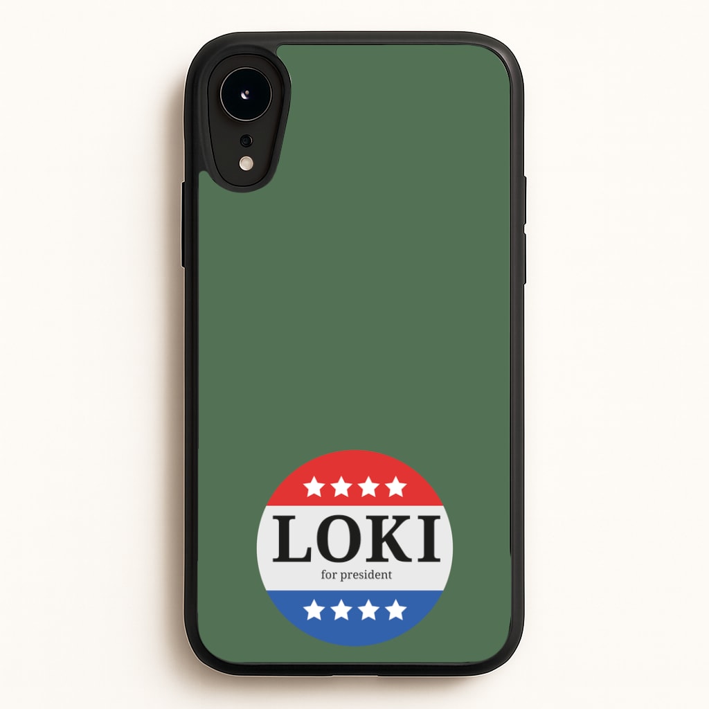 Loki For President Phone Case