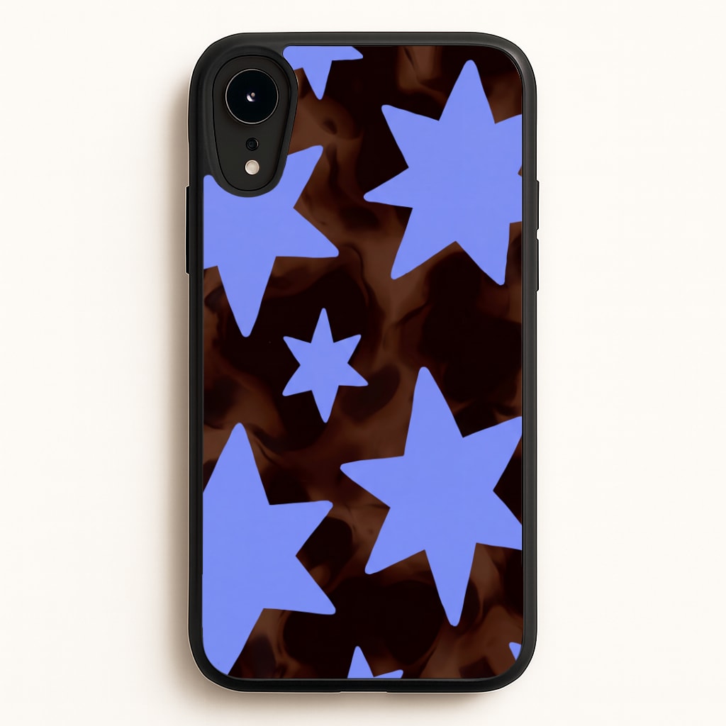 Tortoiseshell Star Scatter Phone Case