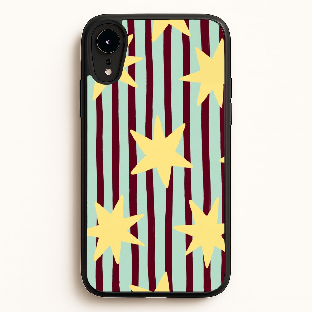 Butter Stars On Stripes Phone Case