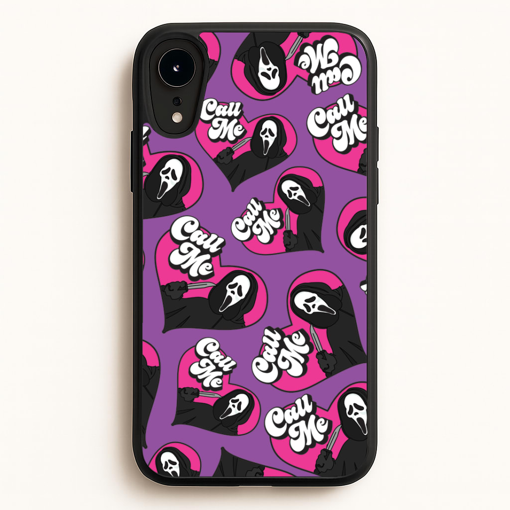 Call Me Heart Pattern Phone Case