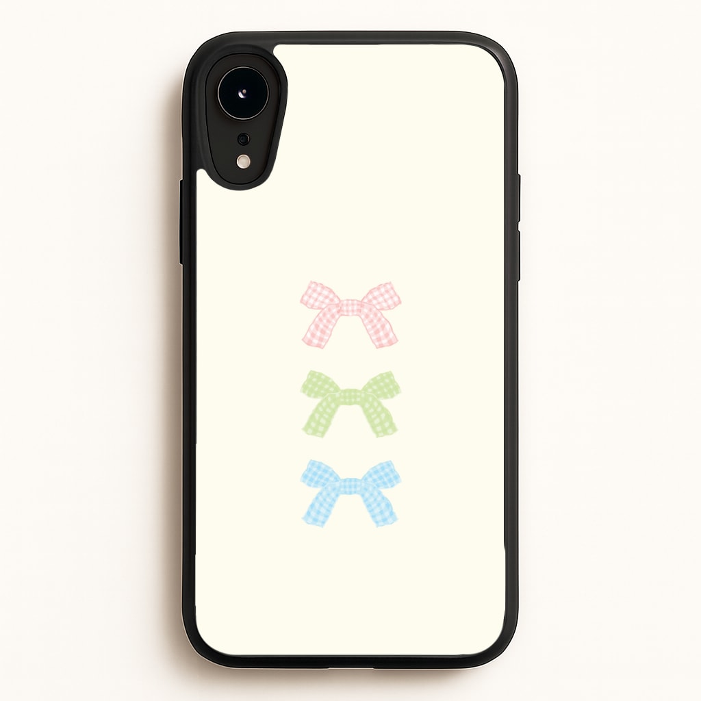 Gingham Tiered Ties Phone Case