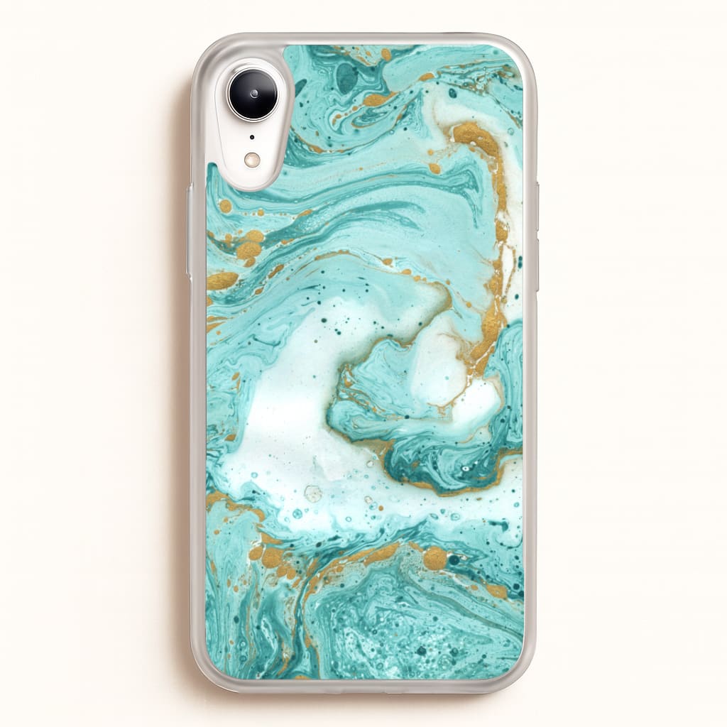 Green Marble Phone Case