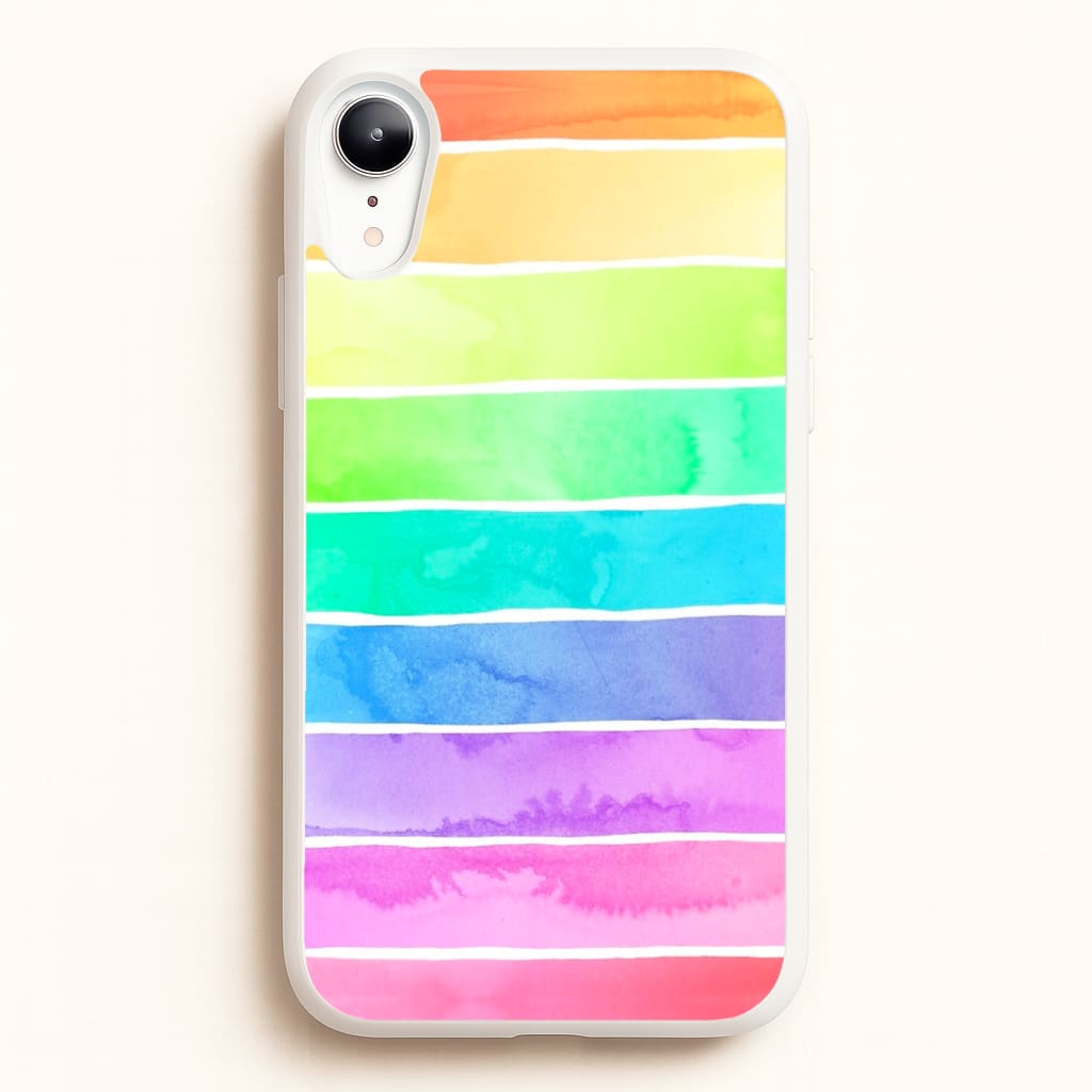 Summer Rainbow Stripes Phone Case
