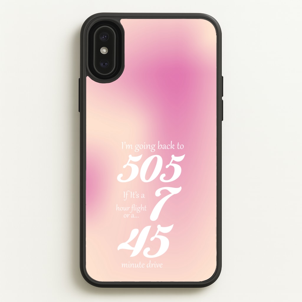 I'm Going Back To 505 - Arctic Monkeys Phone Case