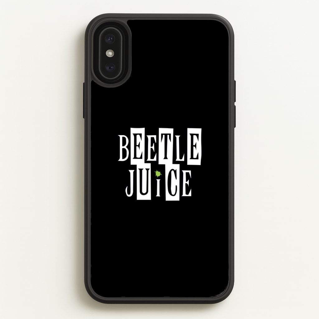 Text - Beetle Halloween Phone Case