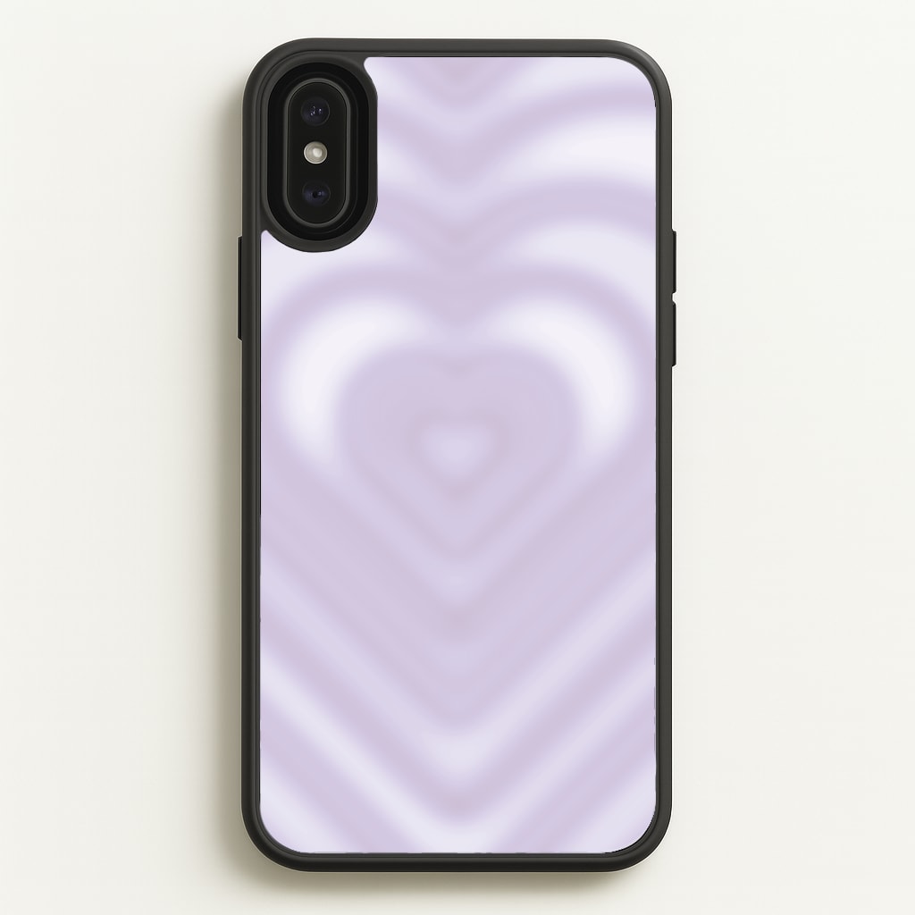 Drippy Love Heart Purple Phone Case