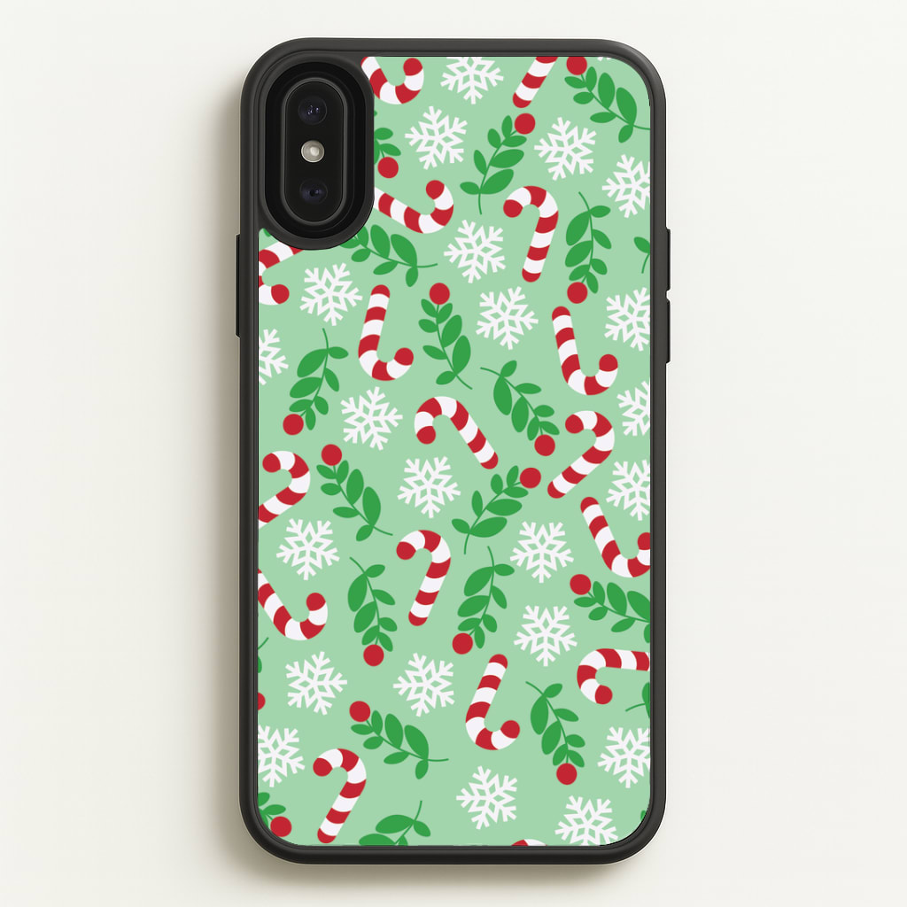 Snow Green Pattern Phone Case