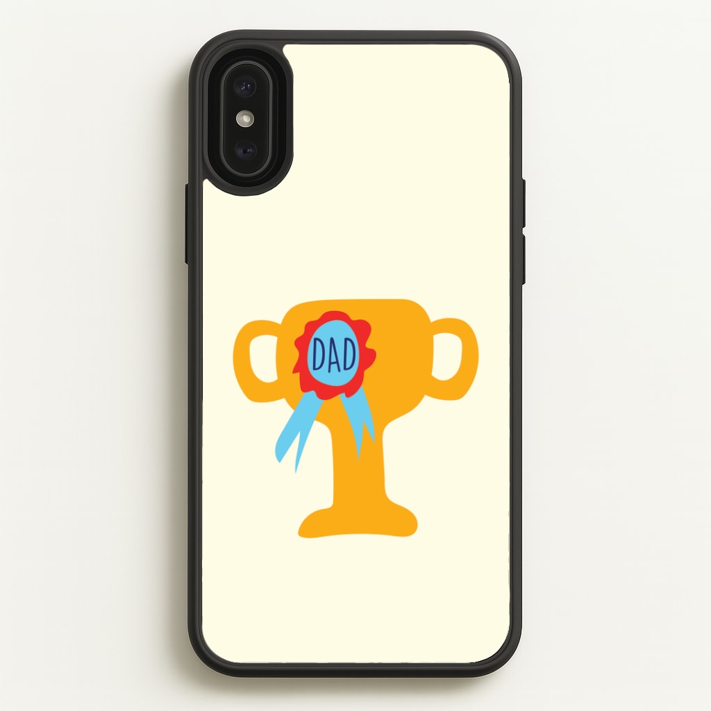 Cartoon Dad Trophy Phone Case