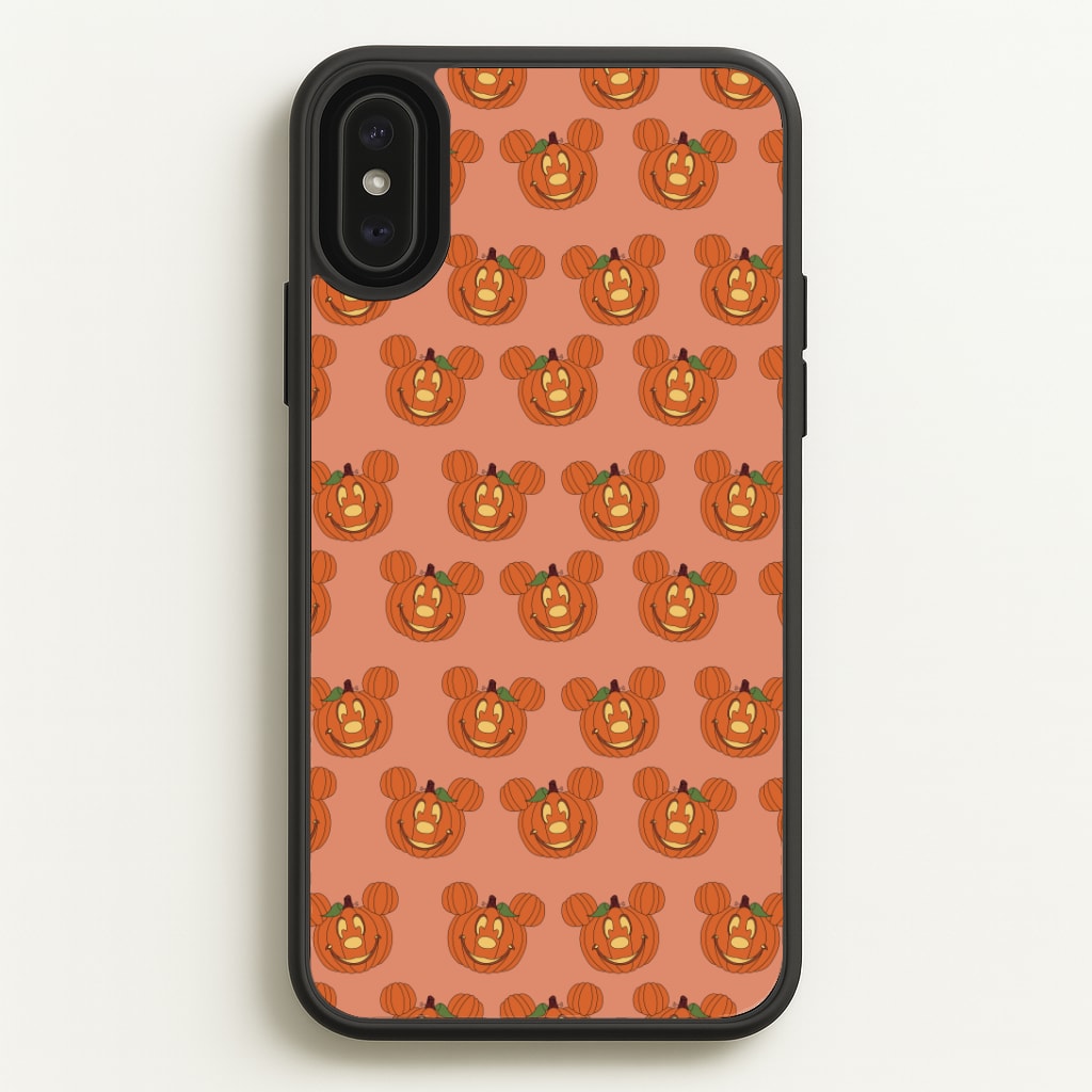 Mouse Pumpkin Pattern Halloween Phone Case