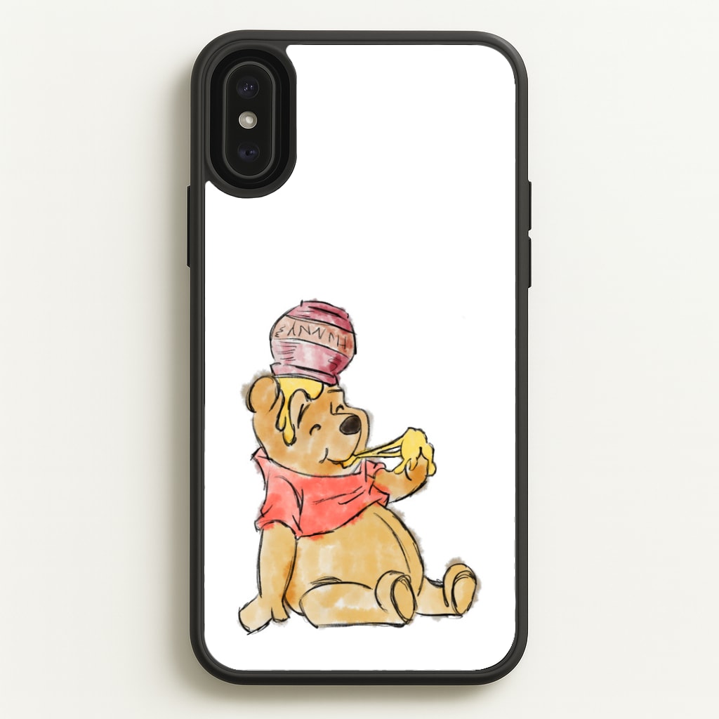 Winnie Sketch Phone Case