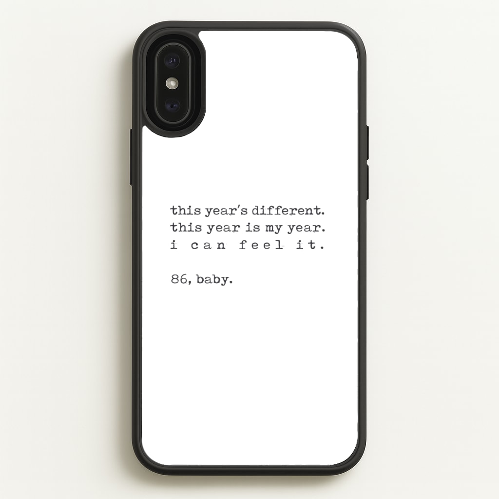 This Year's Different - Eddie Munson Stranger Phone Case