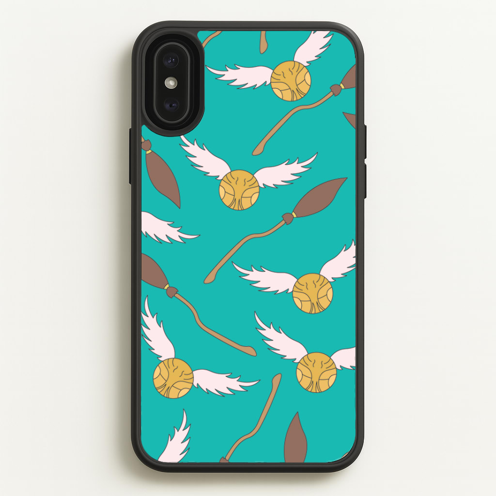 Quidditch Pattern - Harry Potter Phone Case