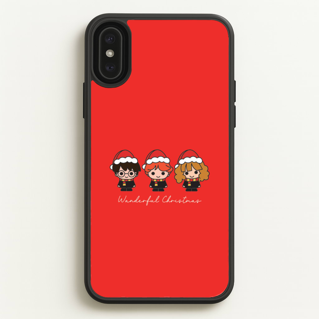 Wizards With Christmas Hats Phone Case