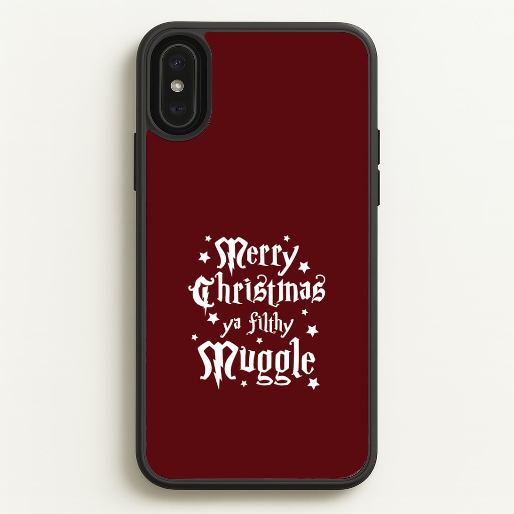 Merry Christmas You Filthy Muggle Phone Case