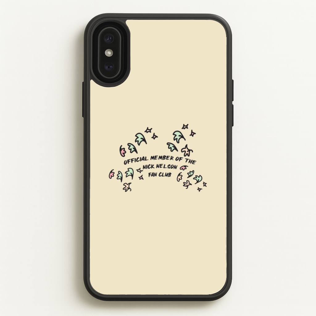 Official Member Of The Nick Nelson Fan Club - Heart TV Phone Case