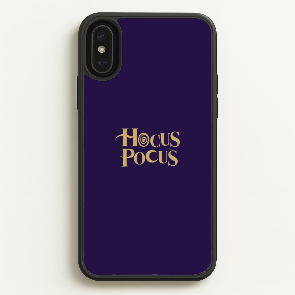 Text - Hocus Halloween Phone Case