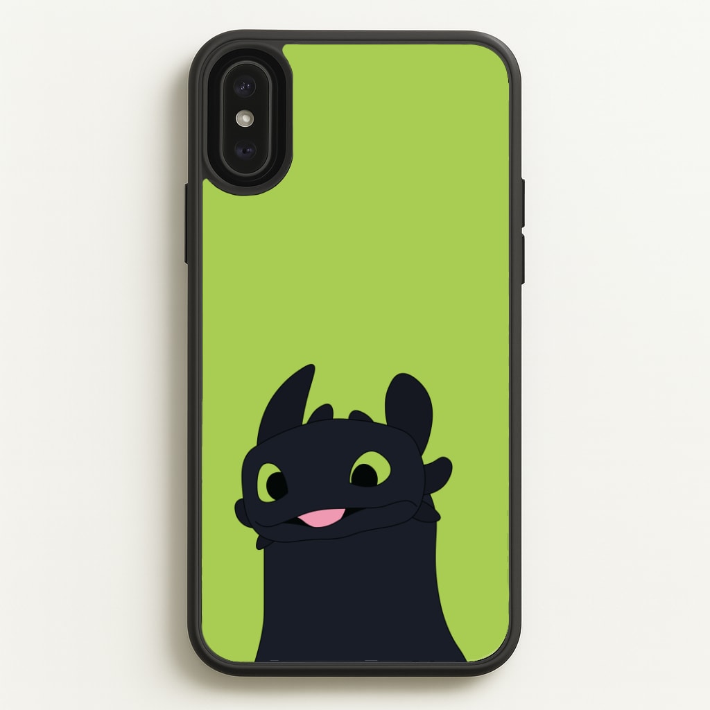 Black Fury Dragon Phone Case