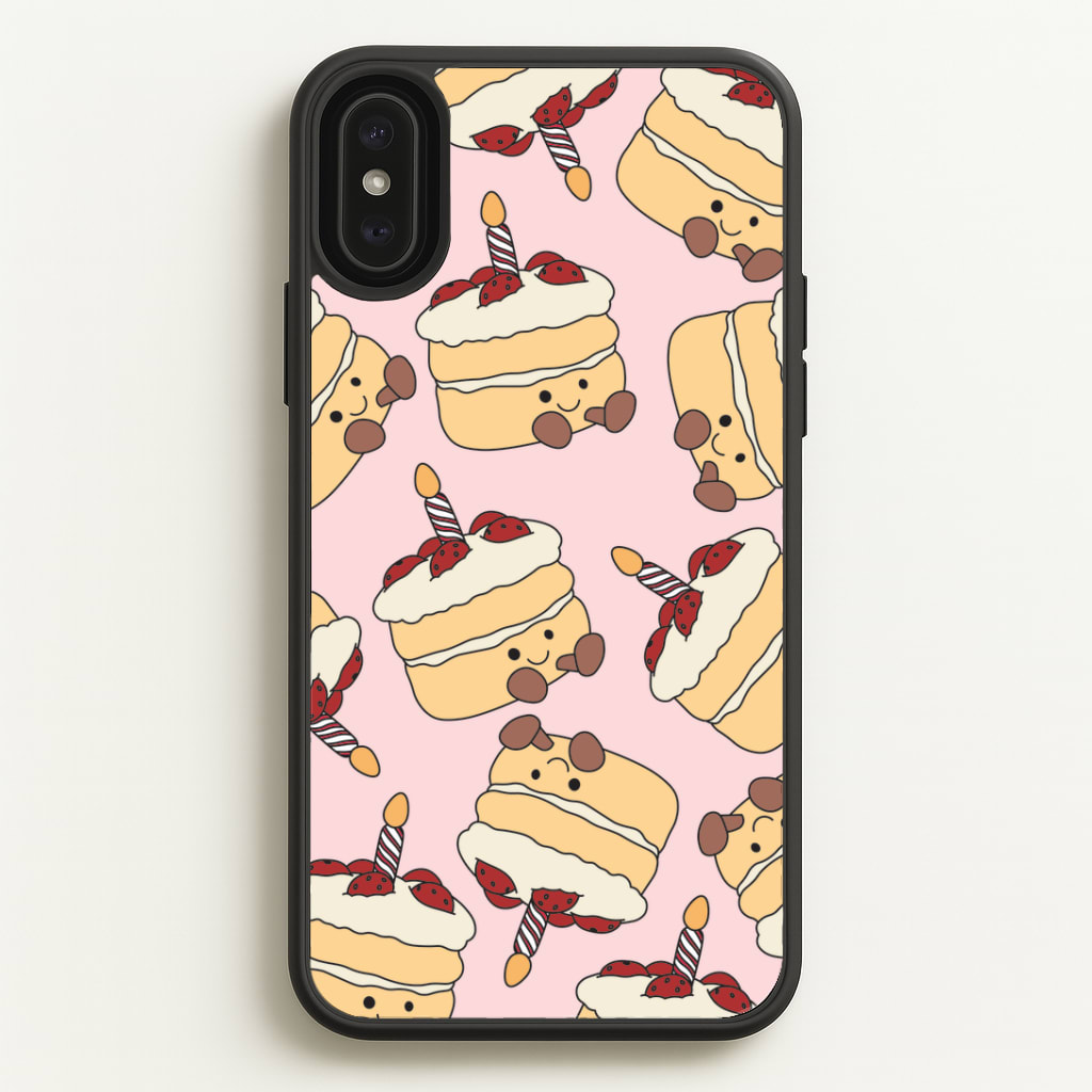 Cake Pattern - Plushy Phone Case