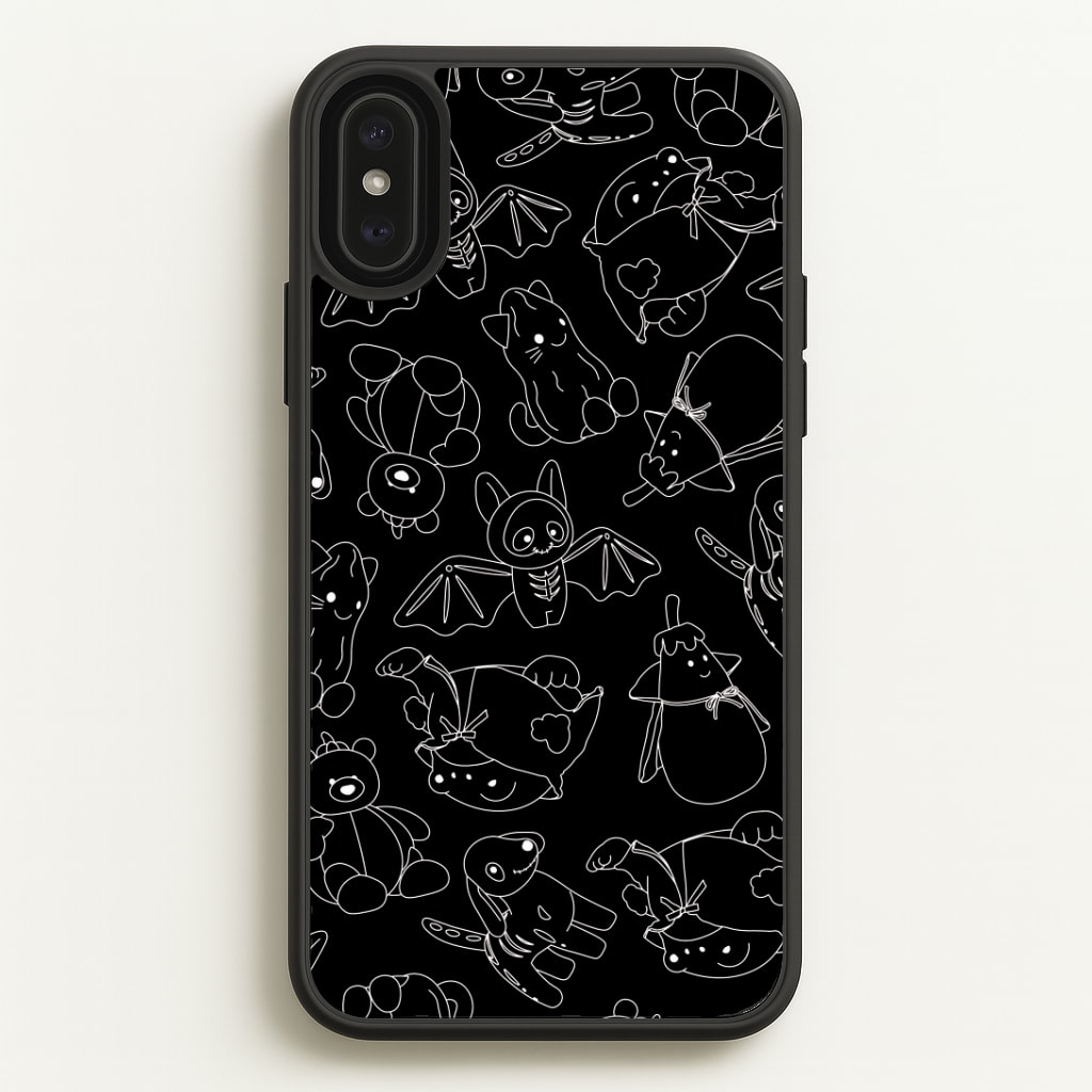 Halloween Plushies Pattern II - Halloween Phone Case