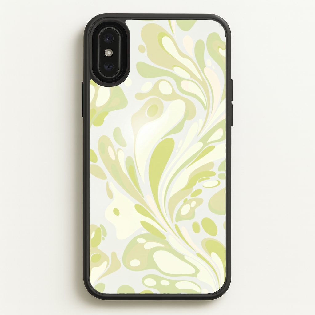 Pistachio Marble Swirl Phone Case