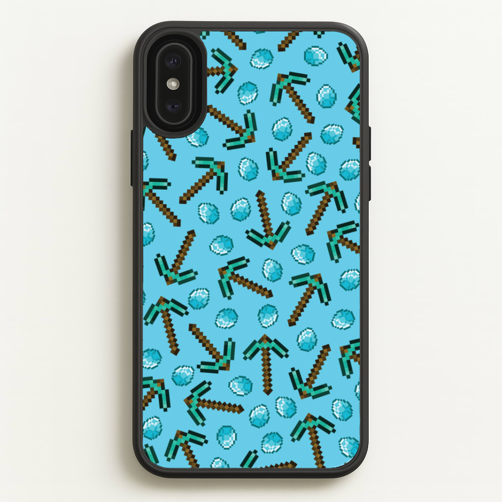 Diamond Axe Pattern Phone Case