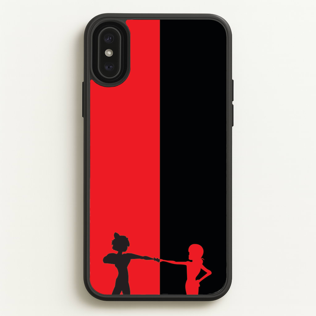 Red And Black Phone Case
