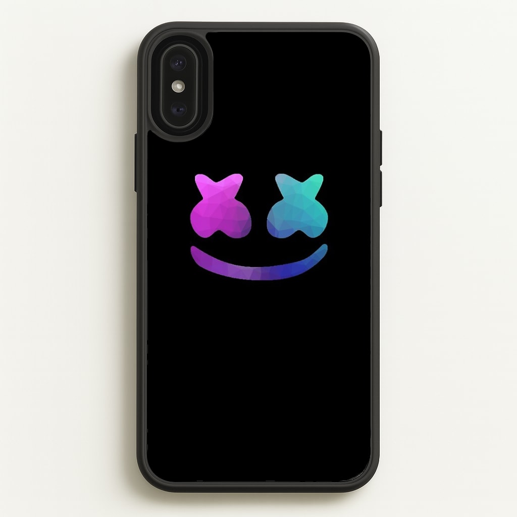 Black White Helmet DJ Phone Case