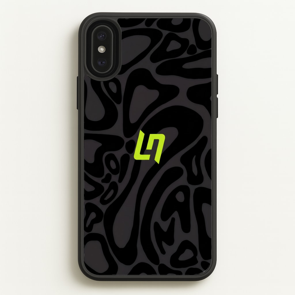 Norris Helmet Pattern - Black Phone Case