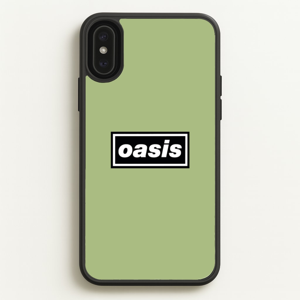 Band Name Green Phone Case