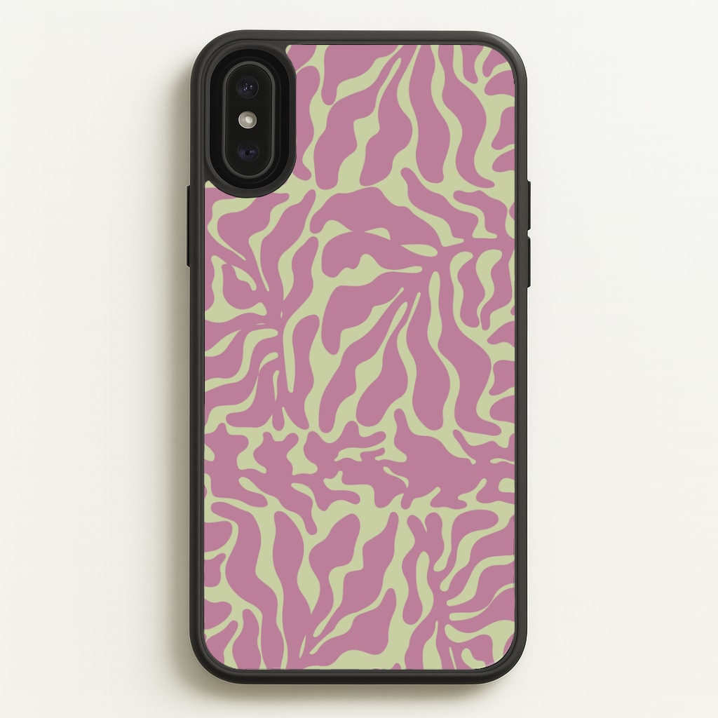 Pink Leaves - Foliage Phone Case
