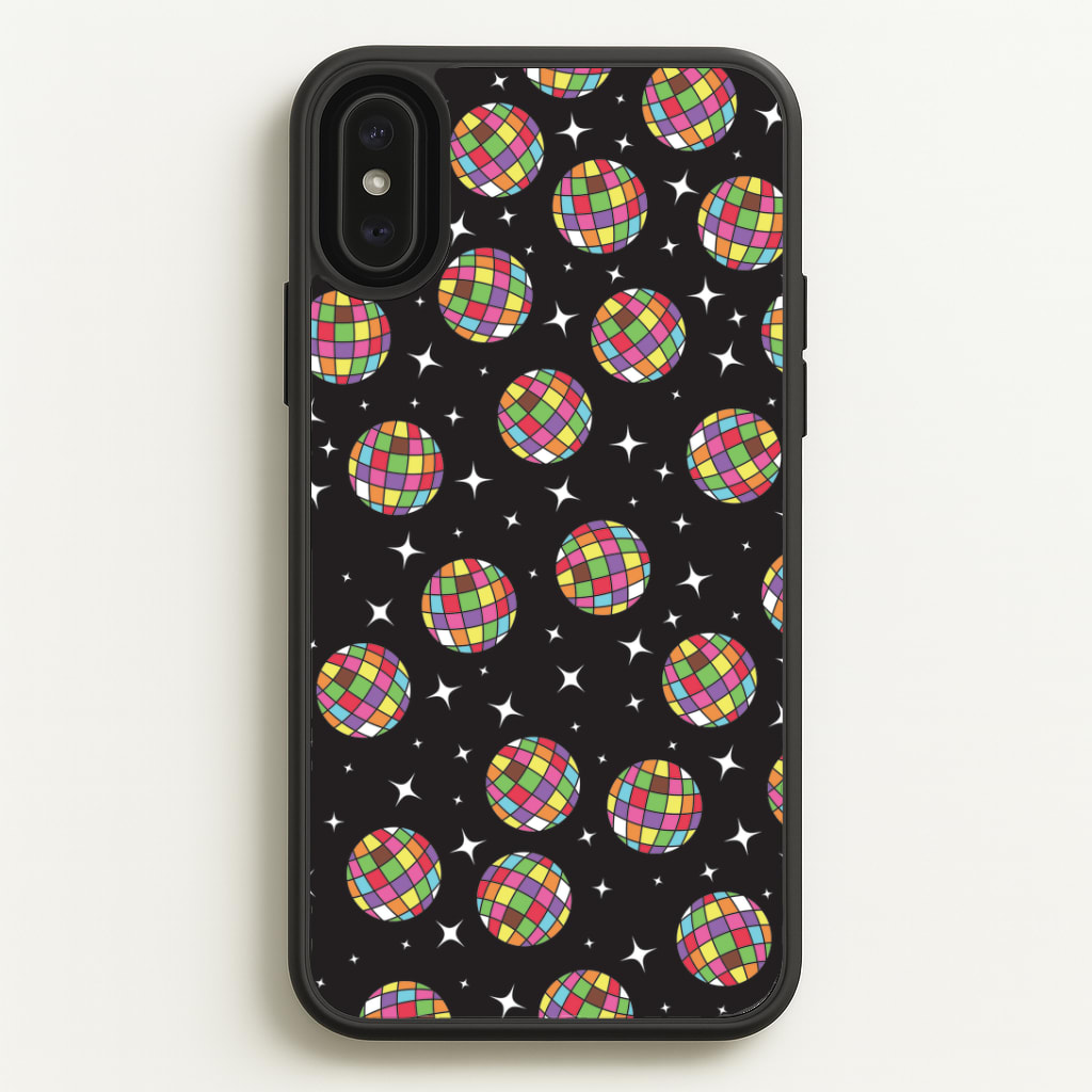 Rainbow Discoballs Phone Case