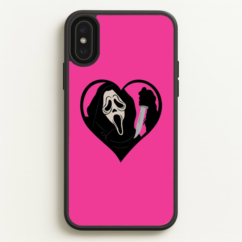 Heart face - Halloween Phone Case