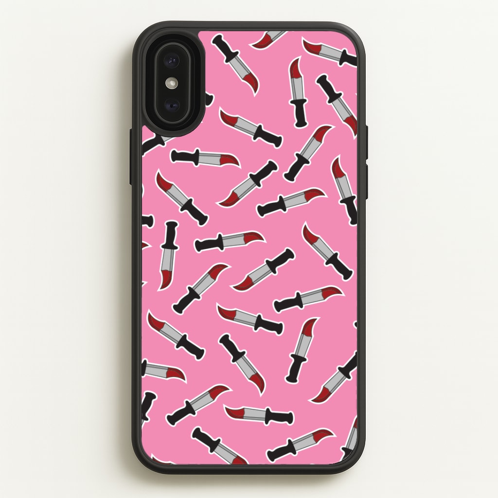 Bloody Knife Pattern Phone Case