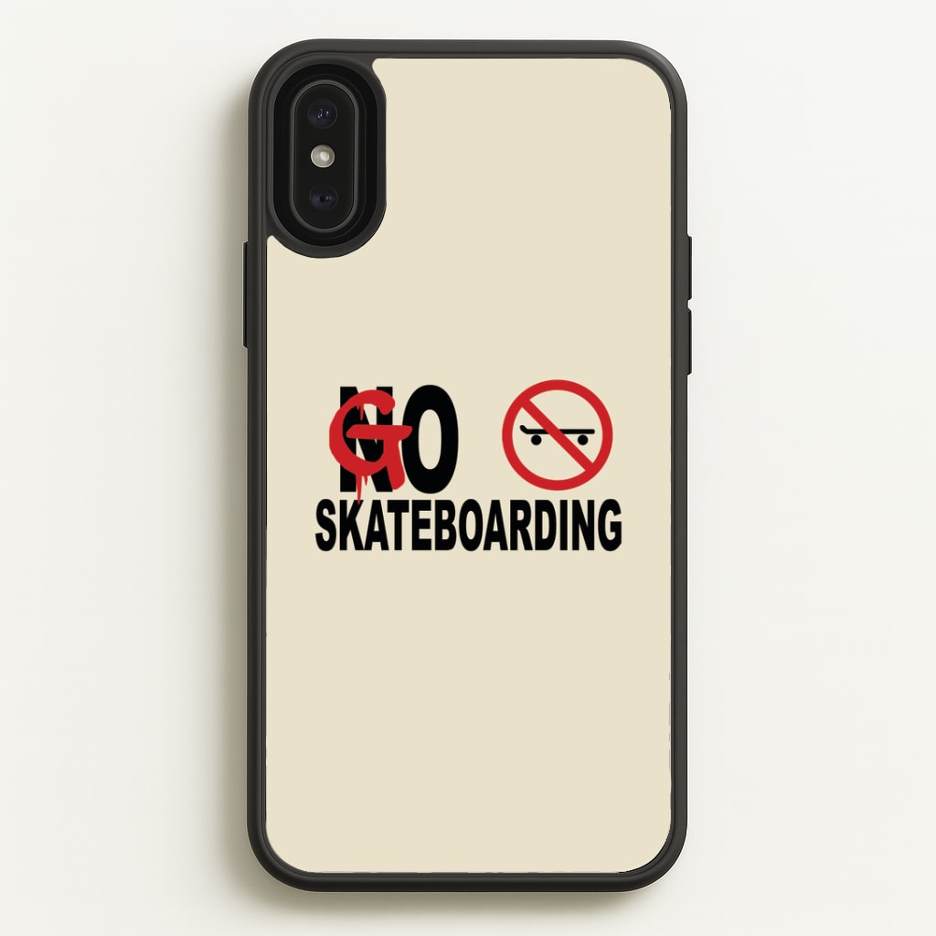 Go Skateboarding - Skate Aesthetic Phone Case