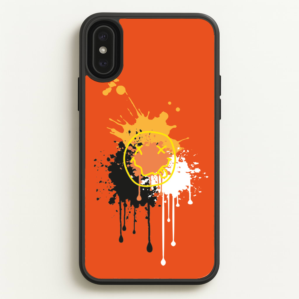 Orange Graffiti - Skate Aesthetic Phone Case