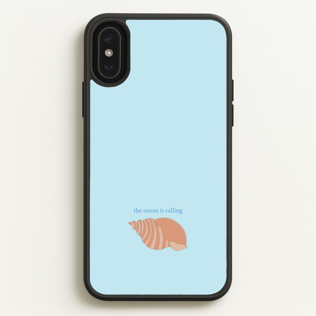 The Ocean Is Calling - Seashells Phone Case