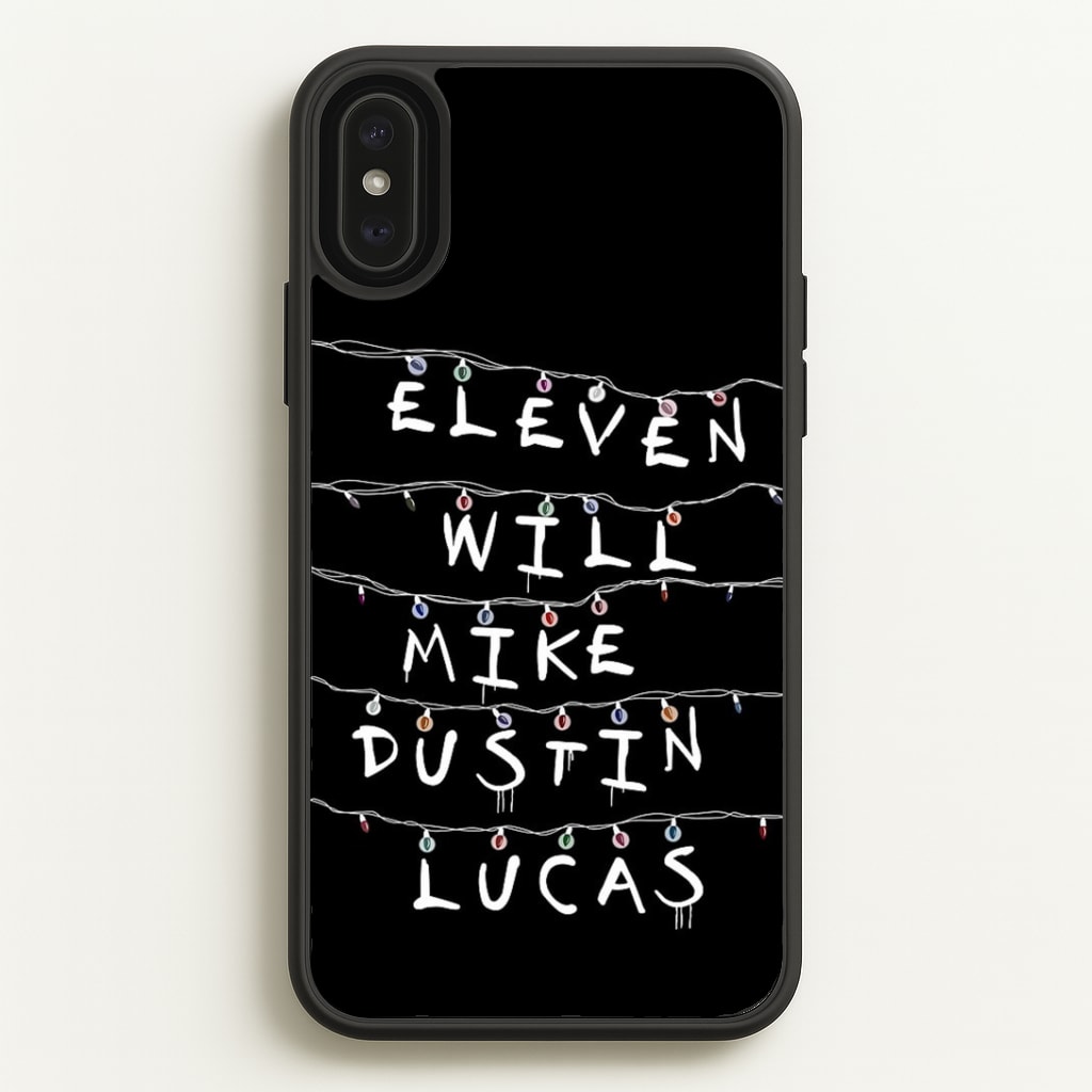 Eleven, Will, Mike, Dustin & Lucas Phone Case